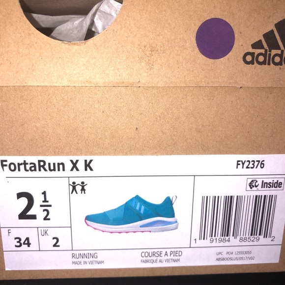 Adidas FortaRun XK NIB - Picture 11 of 12